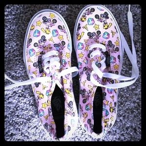 Vans Princess Peach Mario Kart shoes